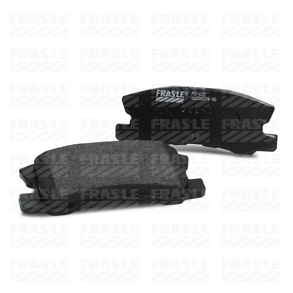 Pastilha de Freio Traseira Fras-le PD/632 PD/1788 Mitsubishi Lancer/Asx/Outlander/Pajero, Volvo C30