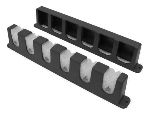 Suporte De Varas Pesca Brasil Rod Rack - Até 6 Varas