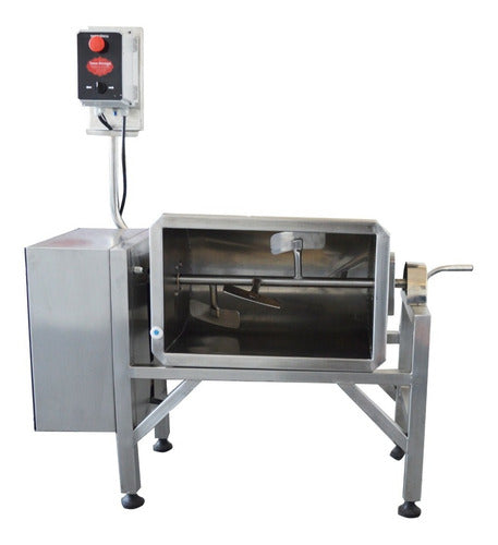 Misturadeira De Carne Industrial 60 Litros Misturador Inox
