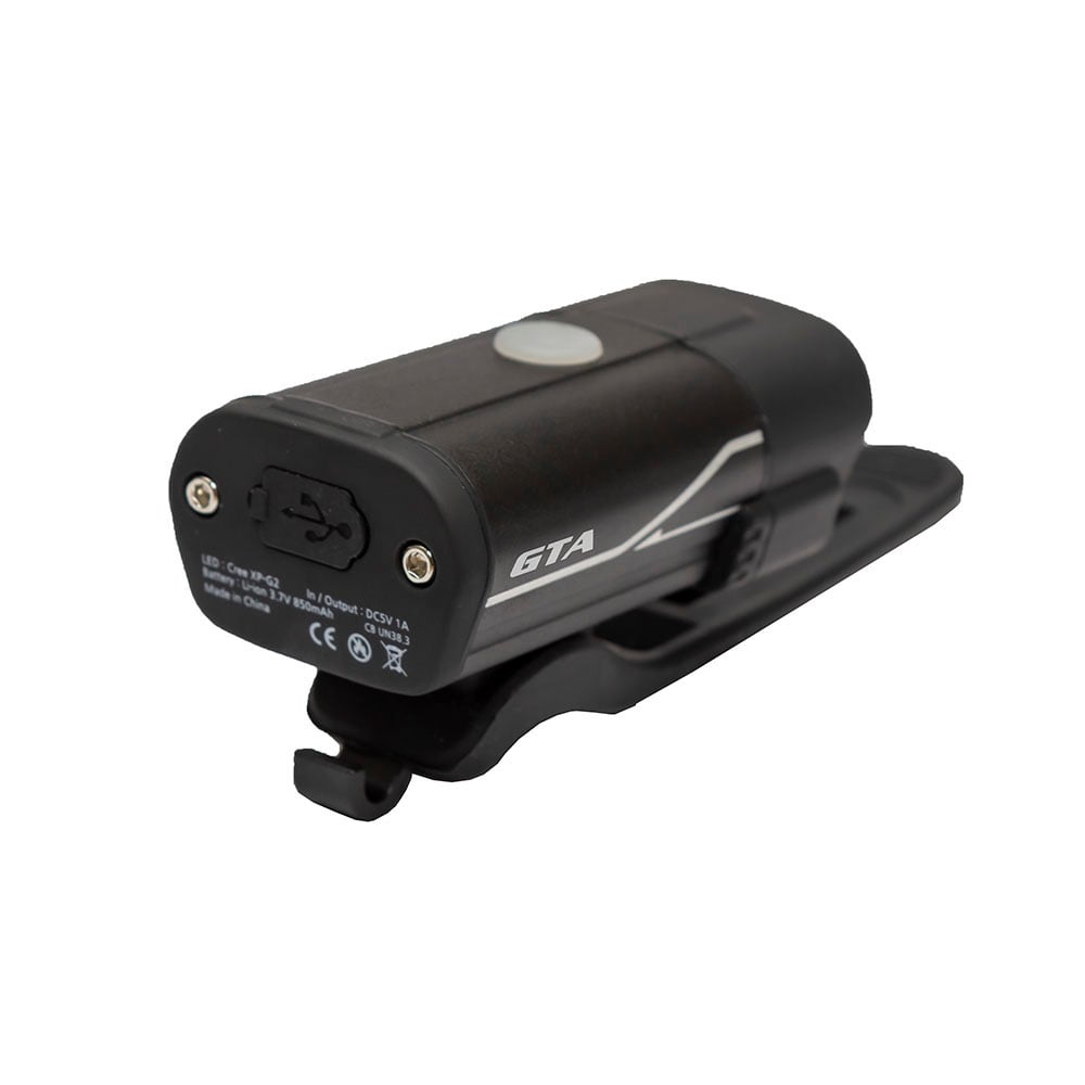 Farol de alumínio led cree xpg2 400 lumens usb bateria liíon 850mah usb – foto 4