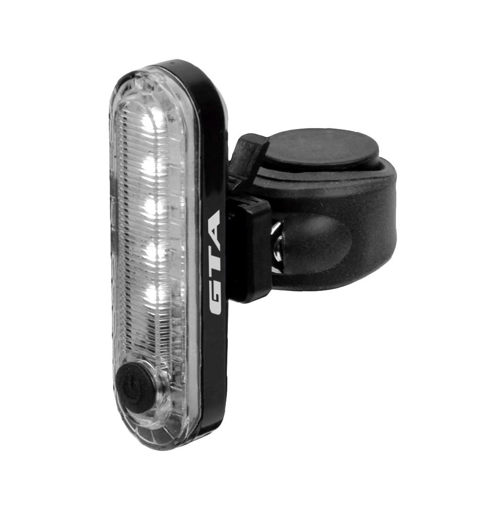 Sinalizador kit led de 20 lumens branco dianteiro 200mah usb + sinalizador led traseiro vermelho 10 lumens usb 200mah – foto 5
