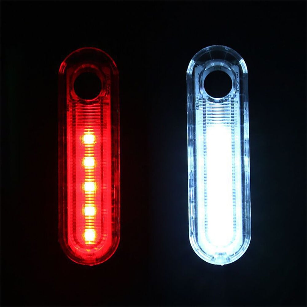 Sinalizador kit led de 20 lumens branco dianteiro 200mah usb + sinalizador led traseiro vermelho 10 lumens usb 200mah – foto 8