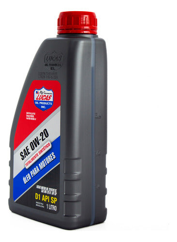 Óleo De Motor Lubrificante 100% Sintético Sae 0w20 D1 Api Sp