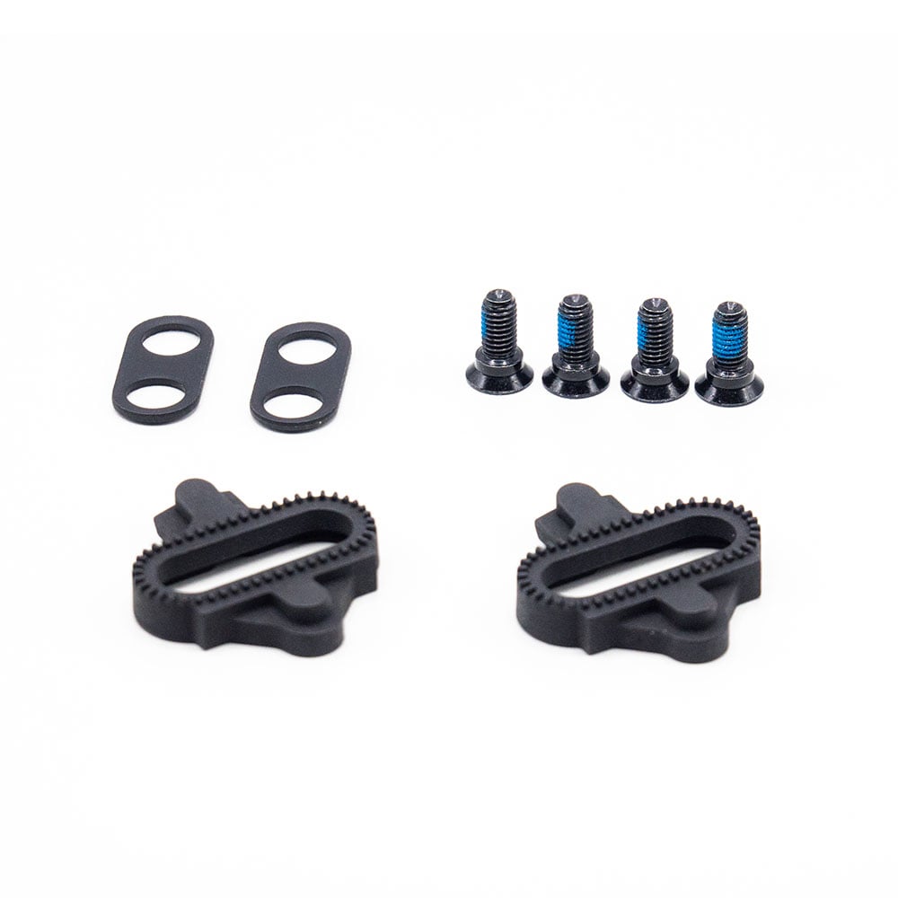 Pedal clip alumínio rolamentado eixo crmo com tacos spd gta rx – foto 4