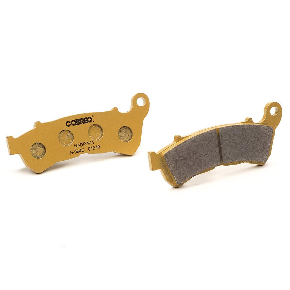 Pastilha Racing Extreme Cerâmica Cobreq N-964C Honda XRE 300/VT 1300/NC 700X/CB 300R/XL 1000V/Vfr 1200X/CBR 250R/CB 1000R/CBR 600F/CB 600F Hornet