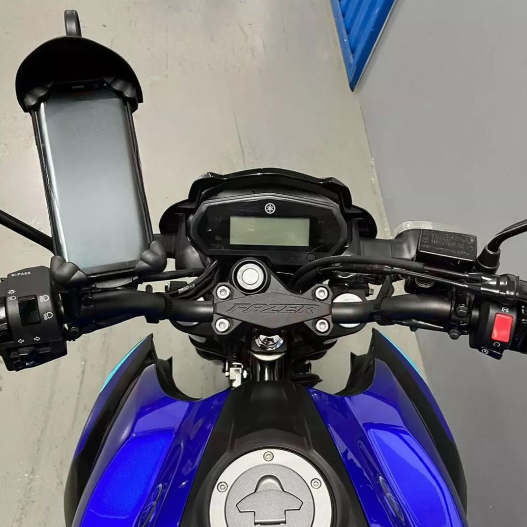 Suporte de Celular Para Moto Bicicleta Com Protetor Solar