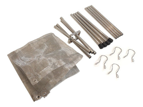 Fogueira Lareira Portátil Azteq Keep Tacho Em Aço Inoxidável