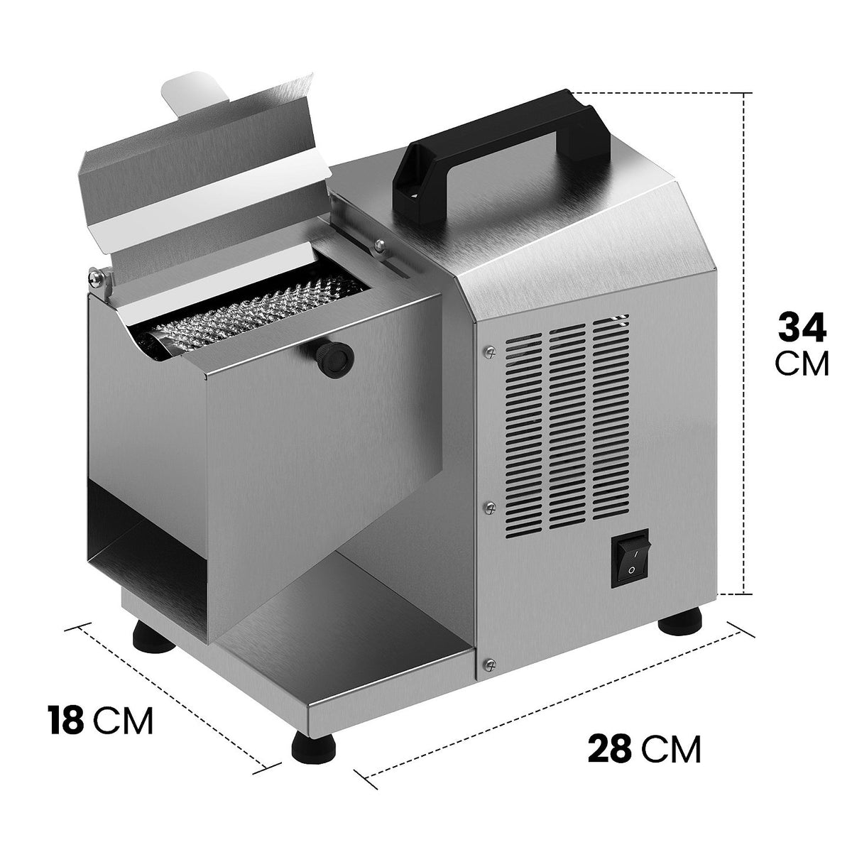 Ralador de Milho Verde Elétrico Inox Saro RMH Bivolt 60 Espigas/Hora