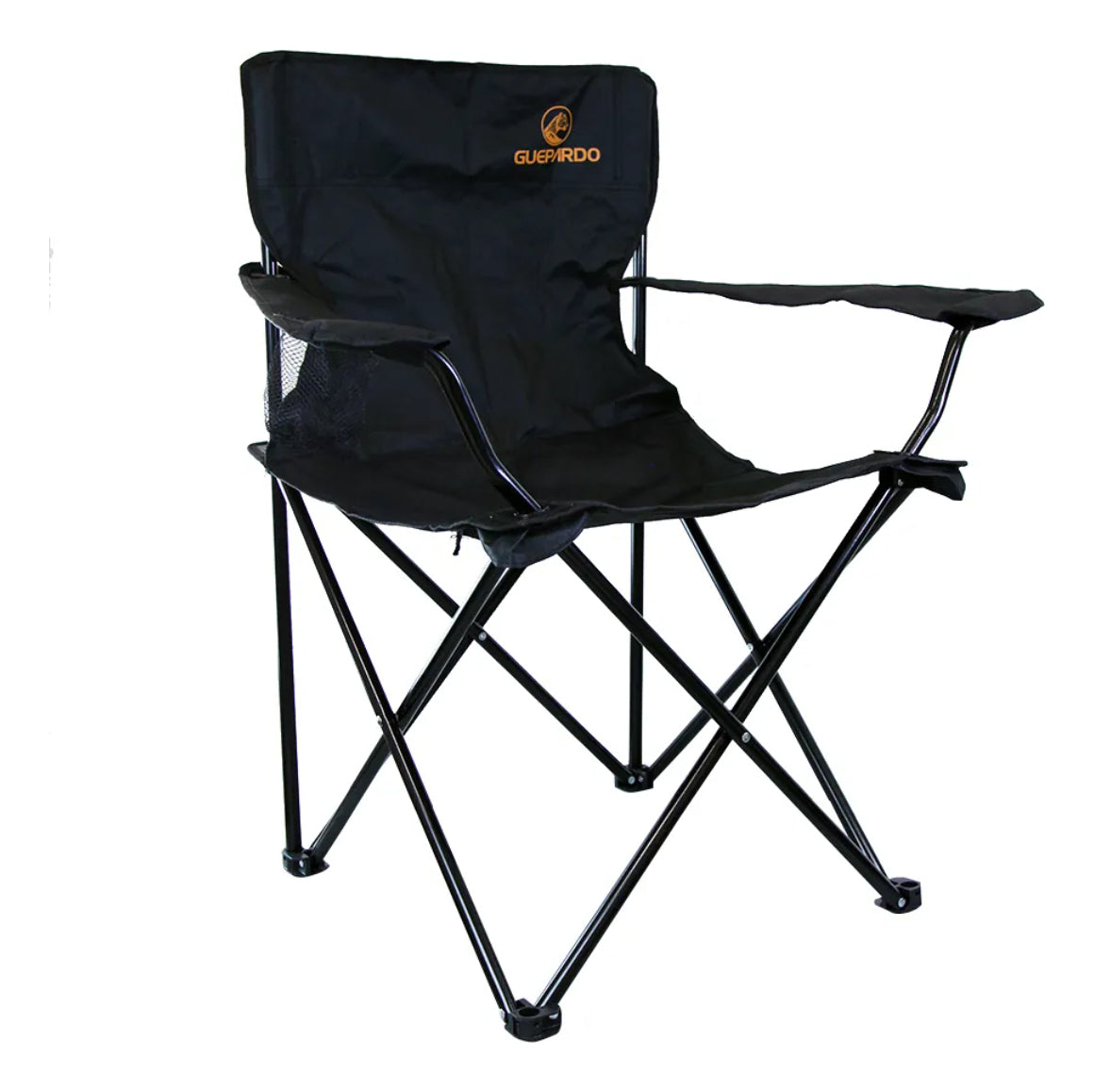 Cadeira Guepardo Dobrável Suporte Copo Camping E Pesca 90kg