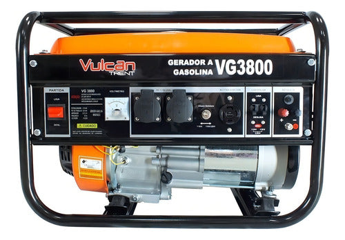 Gerador Portátil Vulcan Trent Bifásico Com Tecnologia Avr