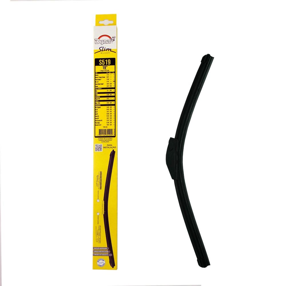 Palheta Nova Slim+ Dyna S519 Mitsubishi Pajero, VW Gol/Parati/Saveiro/Polo/Polo Sedan/Golf, Ford Courier/Focus/Fiesta/Ka/Fusion, GM Spin