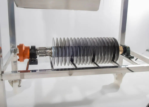 Cortador De Toucinho Industrial Com 2 Esteiras - Inox Desing