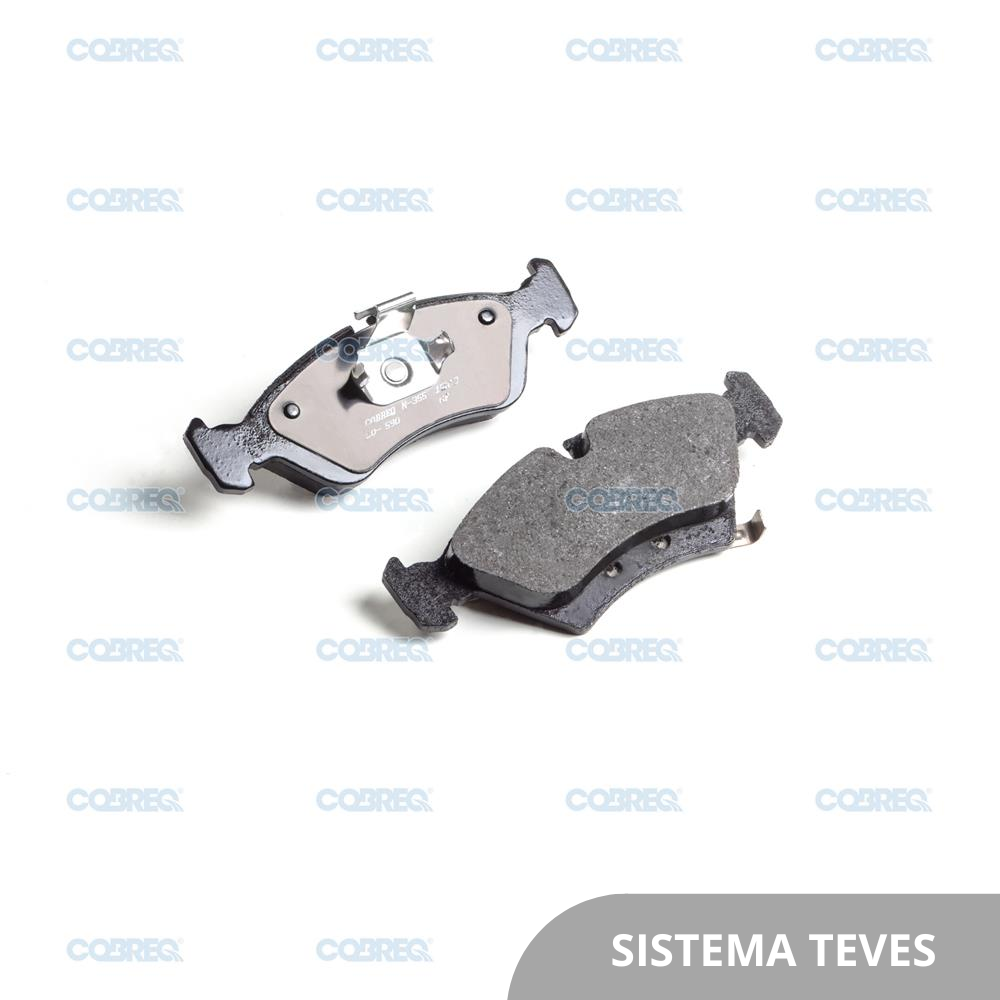 Pastilha de Freio Cobreq N355 GM Meriva/Zafira