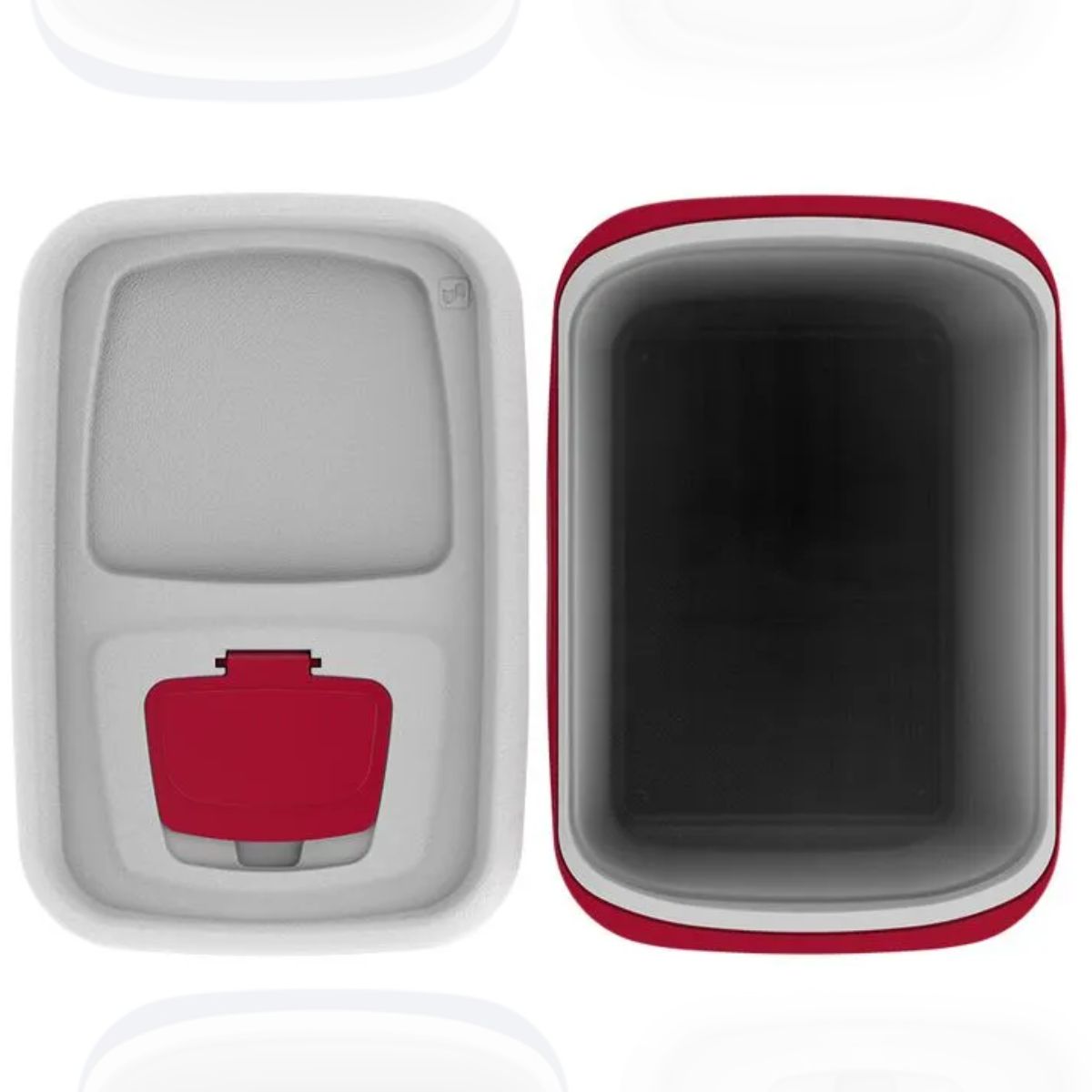 Caixa Termica Tropical Plus C/rodas 50l Vermelha