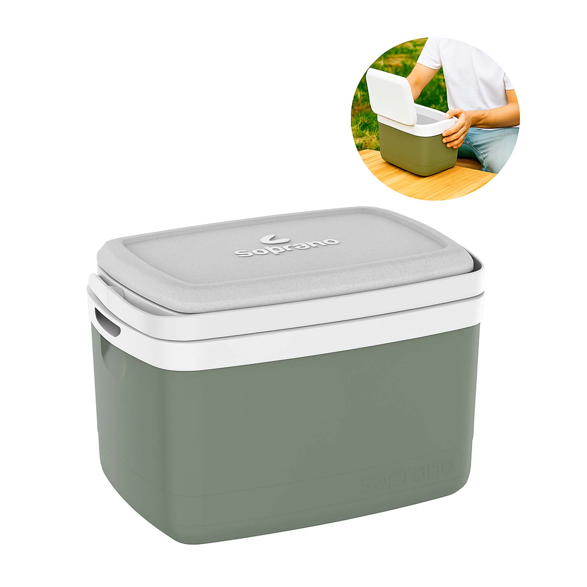 CAIXA TERMICA TROPICAL 5L FIG GREEN