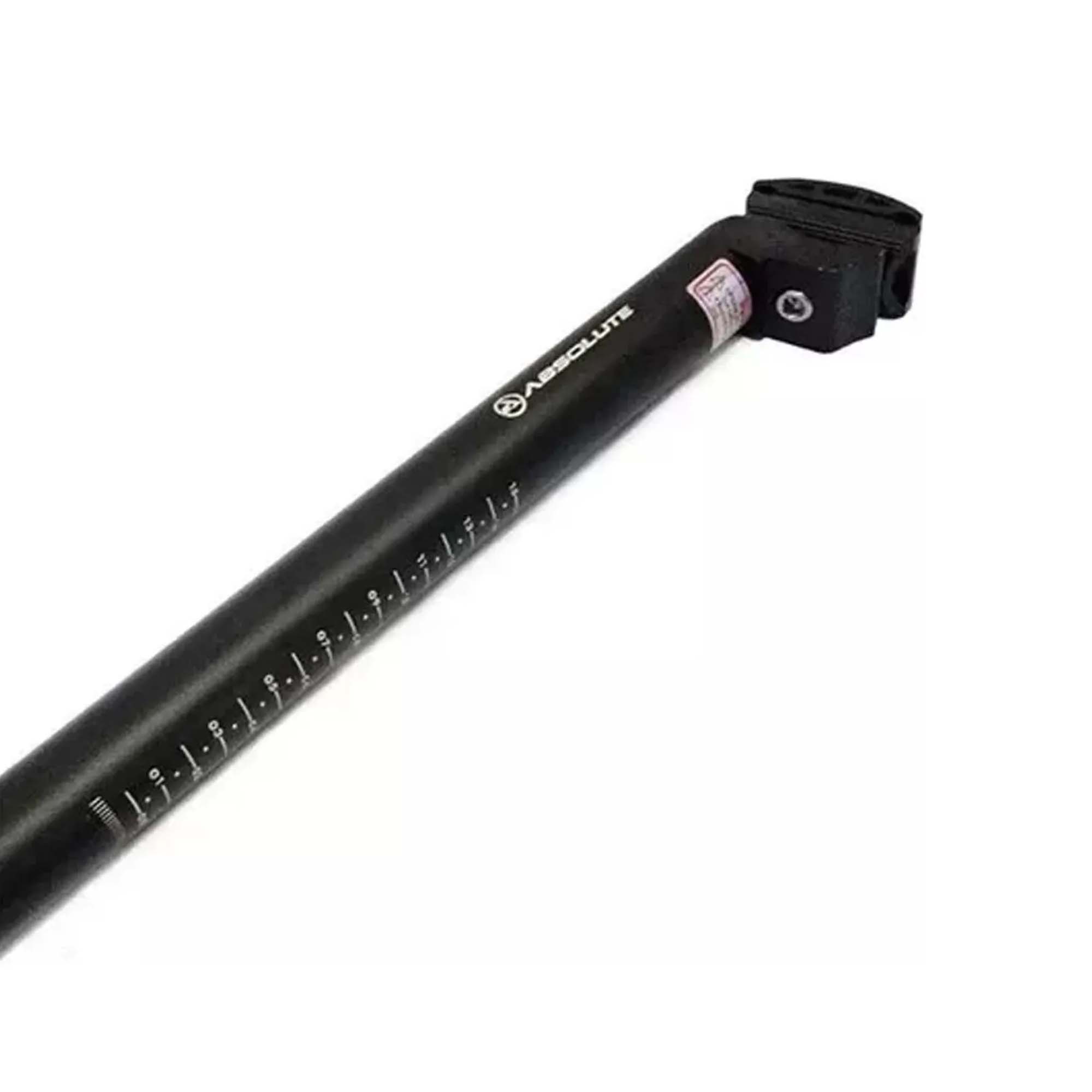 Canote Selim Absolute Alumínio Preto 25.4 C/carrinho P/bike