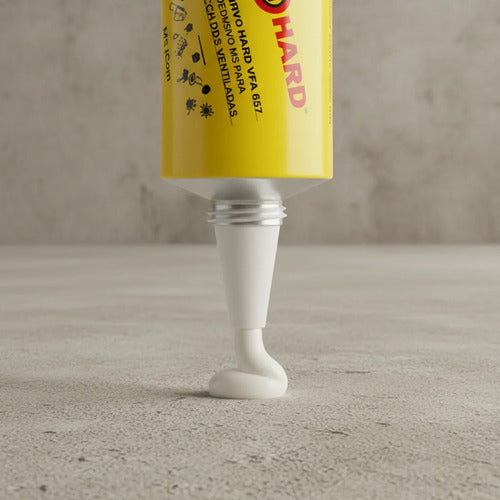 Adesivo De Construção Hard Modelo 9293 Resistente Vfa 657 Branco – foto 4