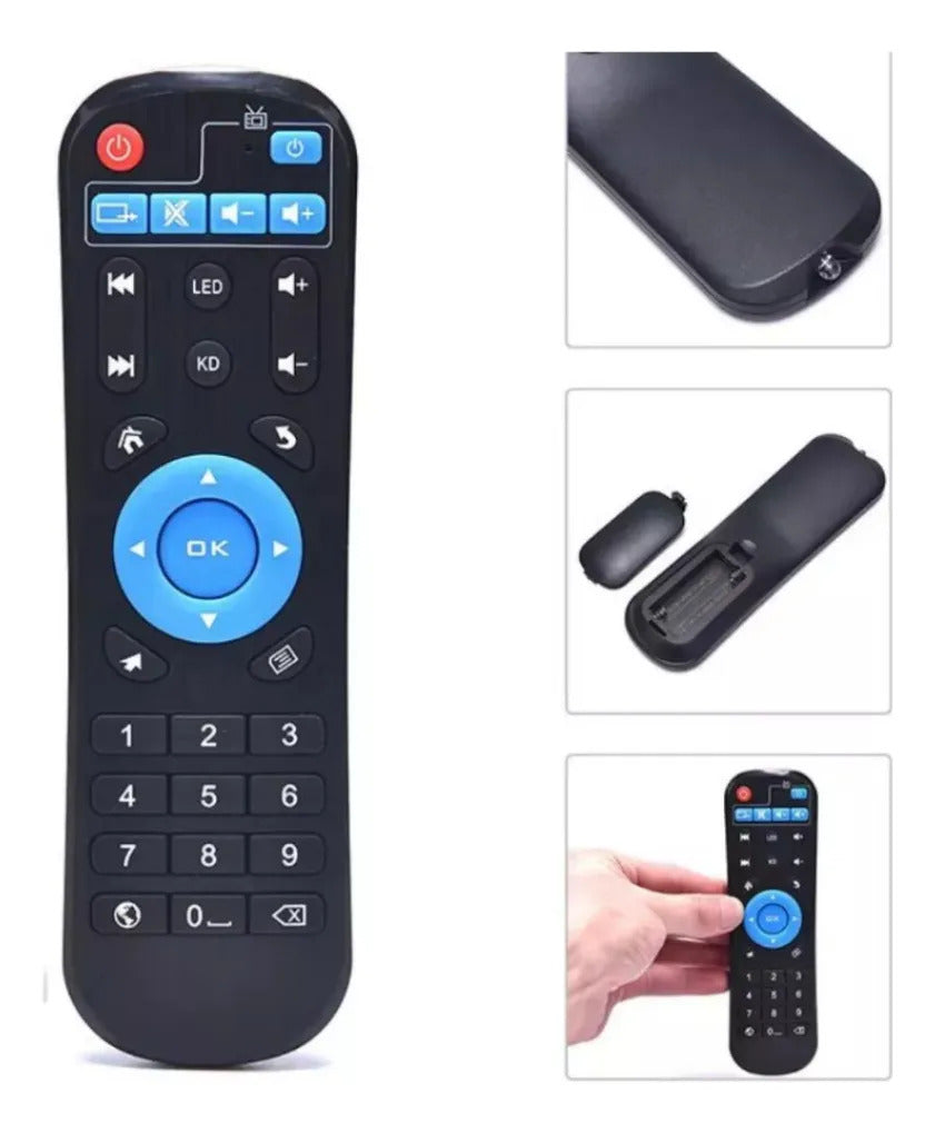 Controle Remoto Compatível com TV Box Infokit Lelong LE-7225