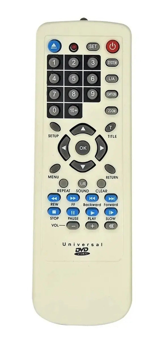 Controle Remoto Universal Compatível com DVD Lelong LE-230E