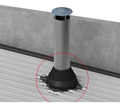 Flange Master Flash Standard|epdm Maxi 12 X28.1/2 Hard – foto 3