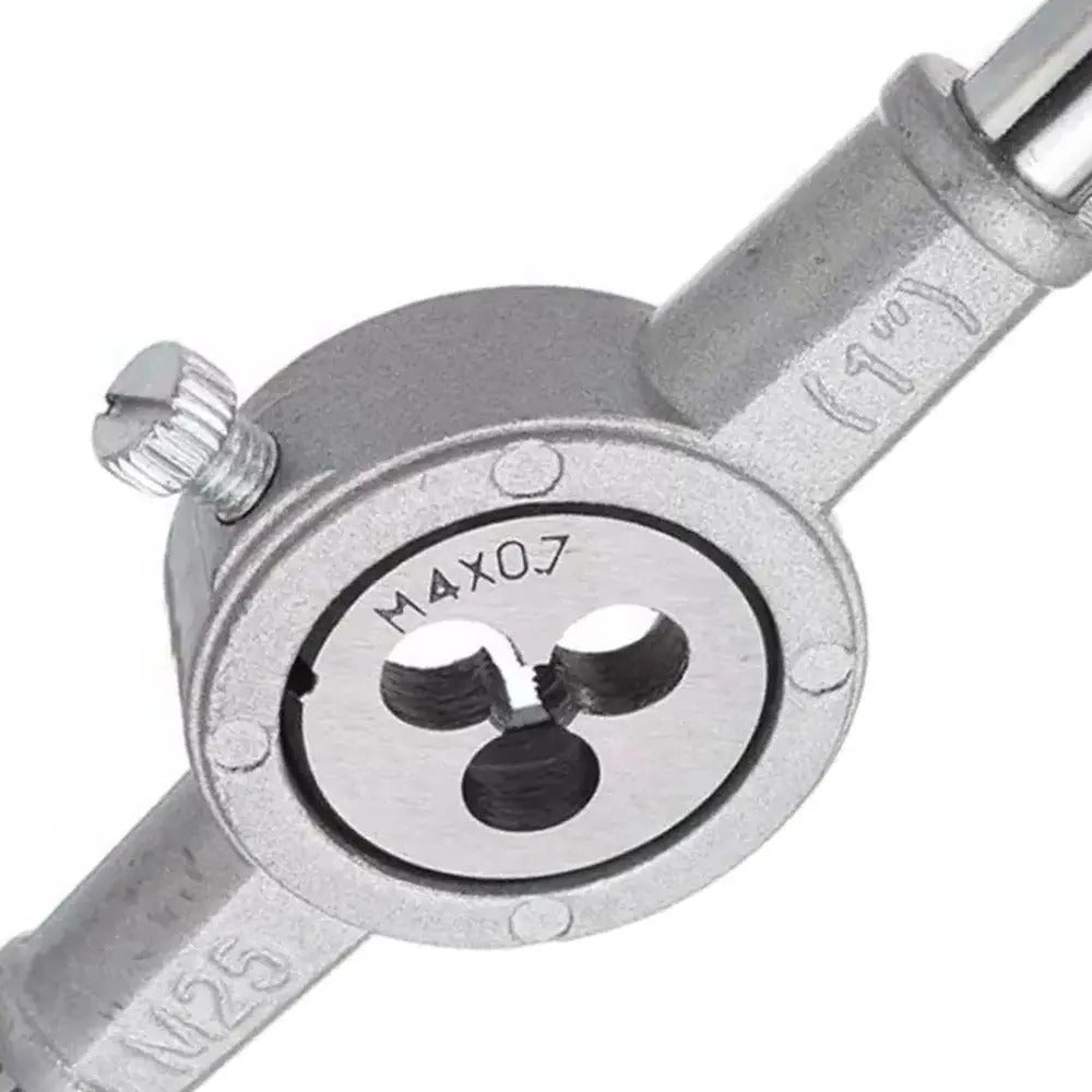 Conjunto de Tarraxas e Machos com 8 Peças de Aço M3 a M12 Bomvink BOM-3230
