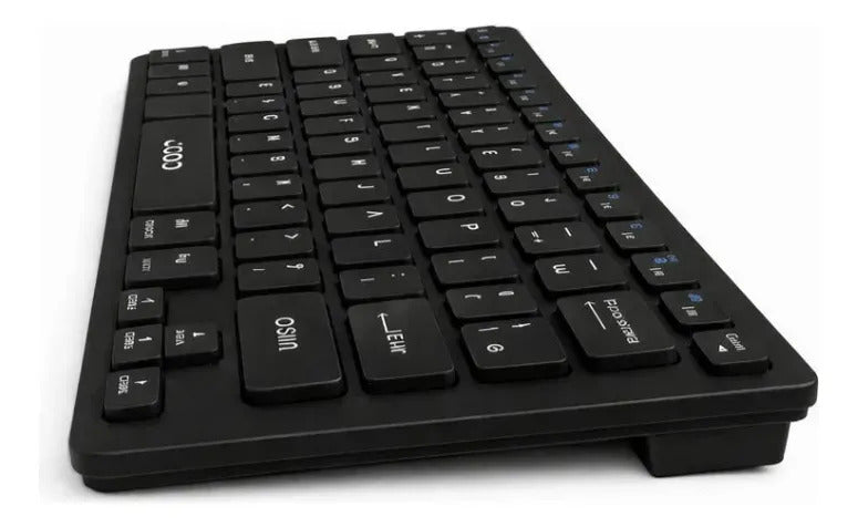 Teclado Sem Fio Compacto Bluetooth 5.0 Layout ABNT2 A'Gold TCD-05