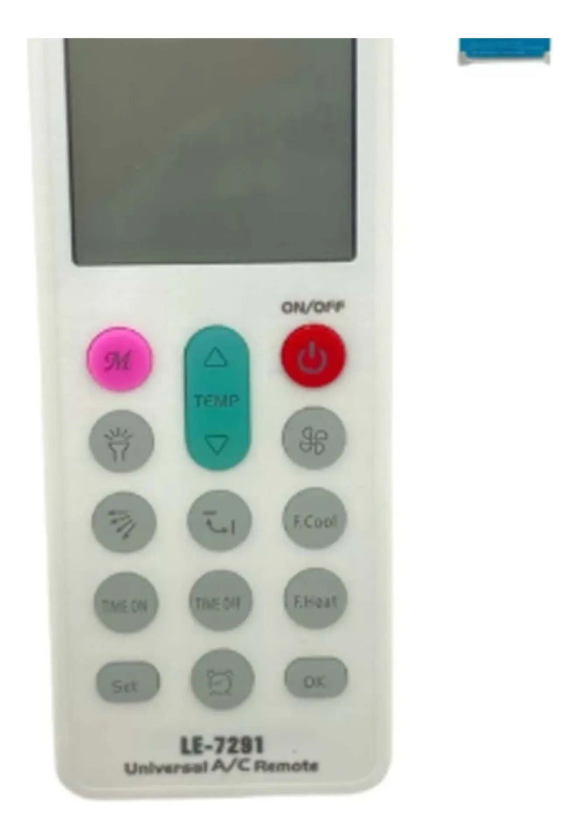 Controle Remoto Universal para Ar Condicionado com Display LCD Lelong LE-7291