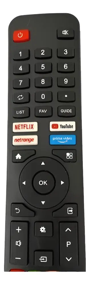 Controle Remoto Compatível com TV Vizzion Lelong LE-7345 - Reposição Pronta para Uso