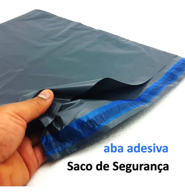 Envelope de Segurança com Lacre Adesivo 25x45 cm - Pacote com 100 Unidades