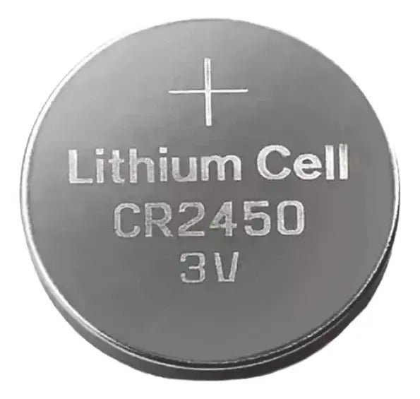 Bateria Botão de Lítio 3V CR2450 Lelong LE-7999-CR2450