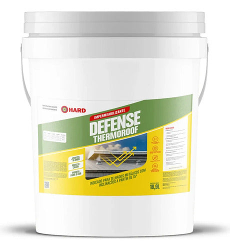 Impermeabilizante Defense Thermoroof Hard Cinza 18,9l – foto 1