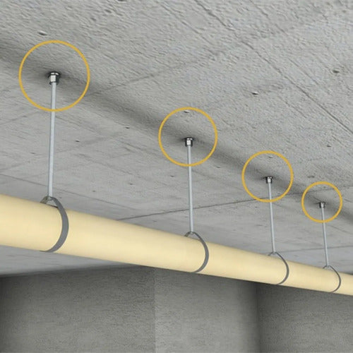 Chumbador Mecânico 1/4 X 33mm Over Head - Concreto Hard – 100 Peças – foto 4
