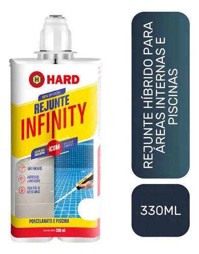 Rejunte Infinity Pro Branco 330 Ml Hard Banheiro Piso – foto 2