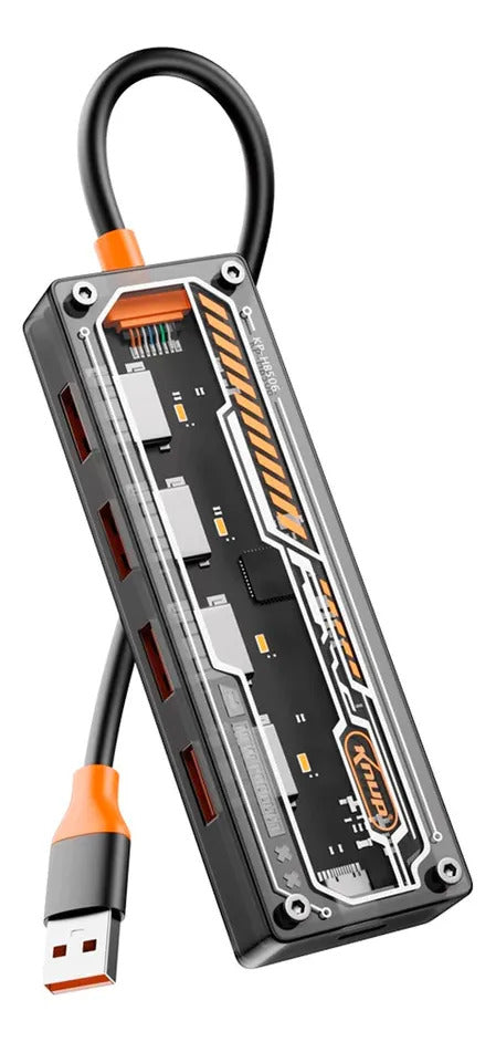 Hub USB 3.0 com 5 Portas Alta Velocidade com LED Indicador Knup KP-HB505