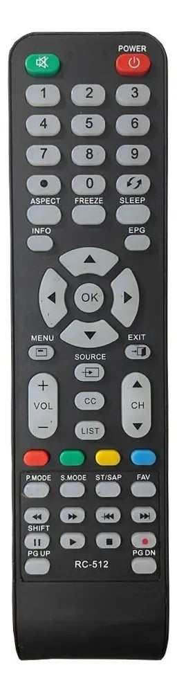 Controle Remoto Compatível com TV CCE LCD Lelong LE-7974