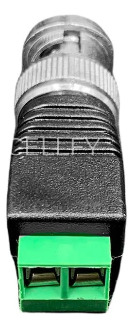 Conector BNC Macho com Borne para Câmeras de Segurança CFTV Luatek LKP-203