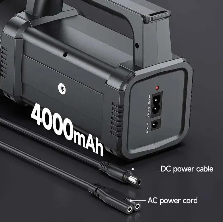 Lanterna de LED Recarregável 100W 4V 4000 mAh Carga USB DP Duration Power DP-7340