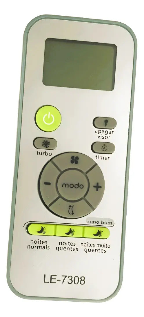 Controle Remoto para Ar-Condicionado Compatível com Consul Split Lelong LE-7308