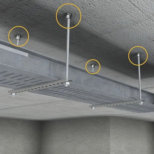 Chumbador Mecânico 1/4 X 33mm Over Head - Concreto Hard – 100 Peças – foto 3