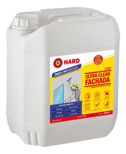 Detergente Hard Ultra Clean Fachada 20 L – Limpeza Pós-obra – foto 1