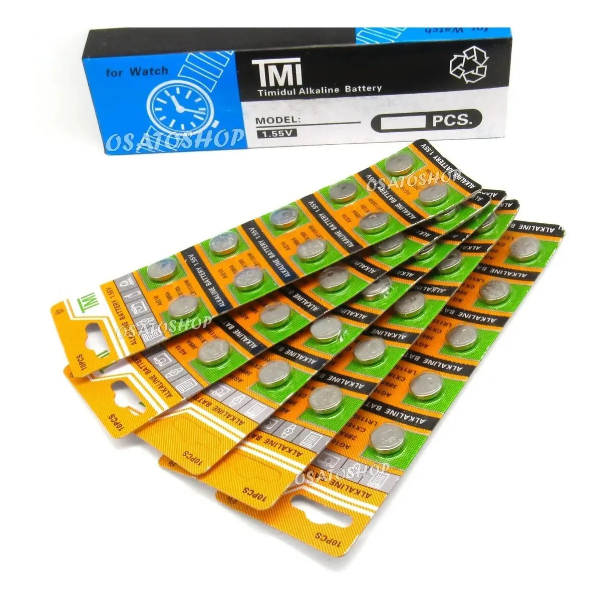 Bateria Botão LR1120 AG08 1.5V Cartela com 10 Unidades Gimex GX-AG898-BP10