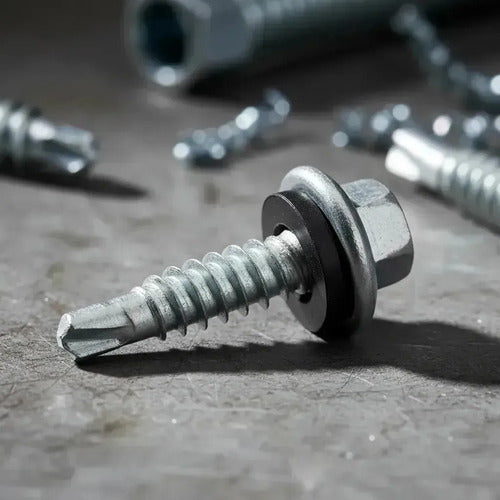 Parafuso Fixador Durs Pb 12 14x1 Duh 5/16 Tcp3 Ecoseal Zinmec Hard – 2500 Peças – foto 7