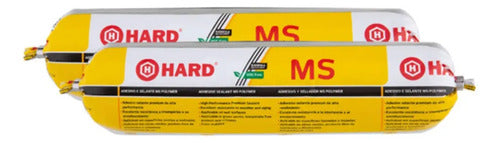 Selante Adesivo Premium Ms 455 Hard 400ml Sachê Cinza Indust – foto 1