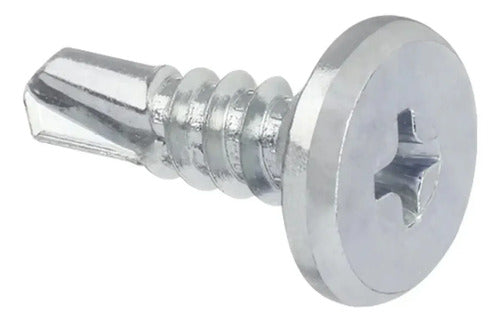 Parafusos Pancake Metalic Flipclip 16x5/8 Hard – 100 Peças – foto 2