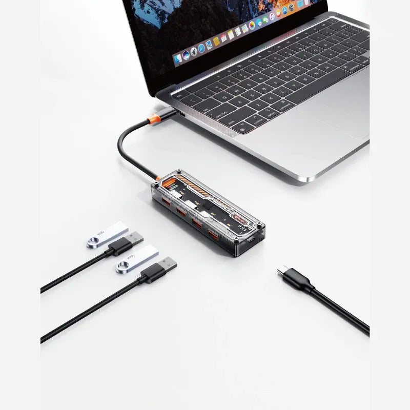 Hub USB 3.0 com 5 Portas Alta Velocidade com LED Indicador Knup KP-HB505