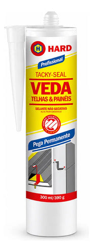 Selante Tacky-Seal Hard Branco Cartucho 300 ml – foto 3