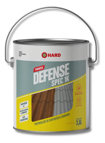 Defense Primer Spec 1k 3,6 L Hard Anticorrosivo Cor Cinza – foto 1