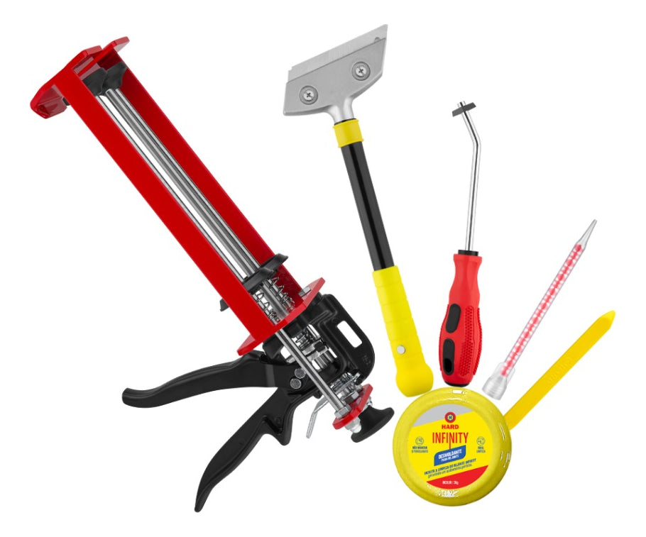 Kit Acessórios Rejunte Infinity Porcelanato E Piscina