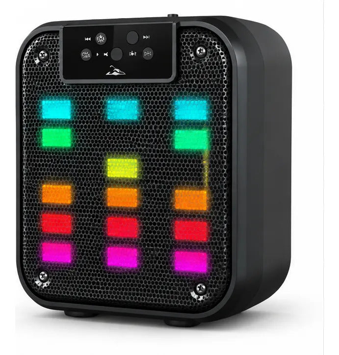 Caixa de Som Bluetooth com Iluminação RGB 10W Grasep D-S4147