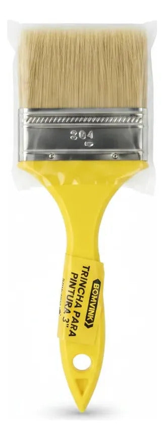 Pincel Trincha para Pintura 3" Bomvink BOM-1032